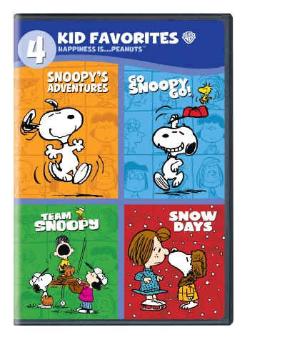 PEANUTS  - DVD-HAPPINESS IS...PEANUTS-4 KIDS FAVORI