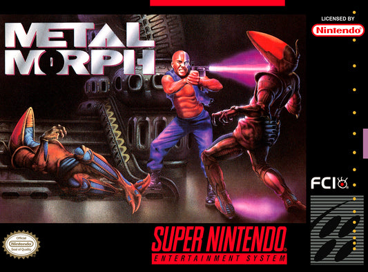 METAL MORPH  - SNES