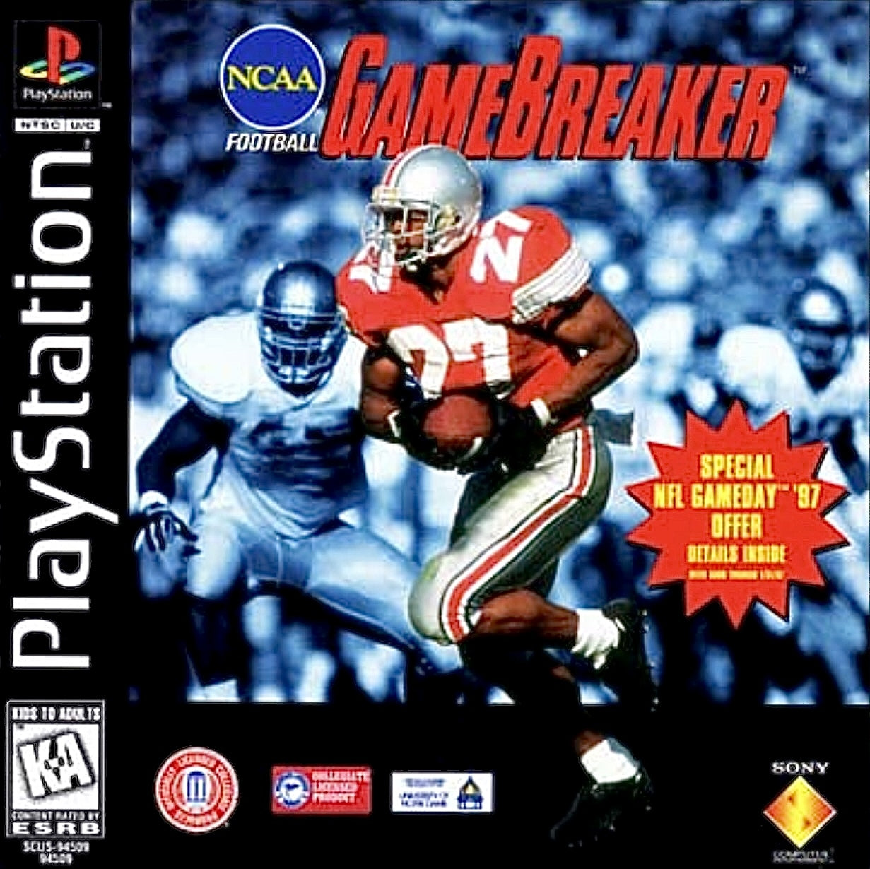 NCAA GAMEBREAKER 99  - PS1