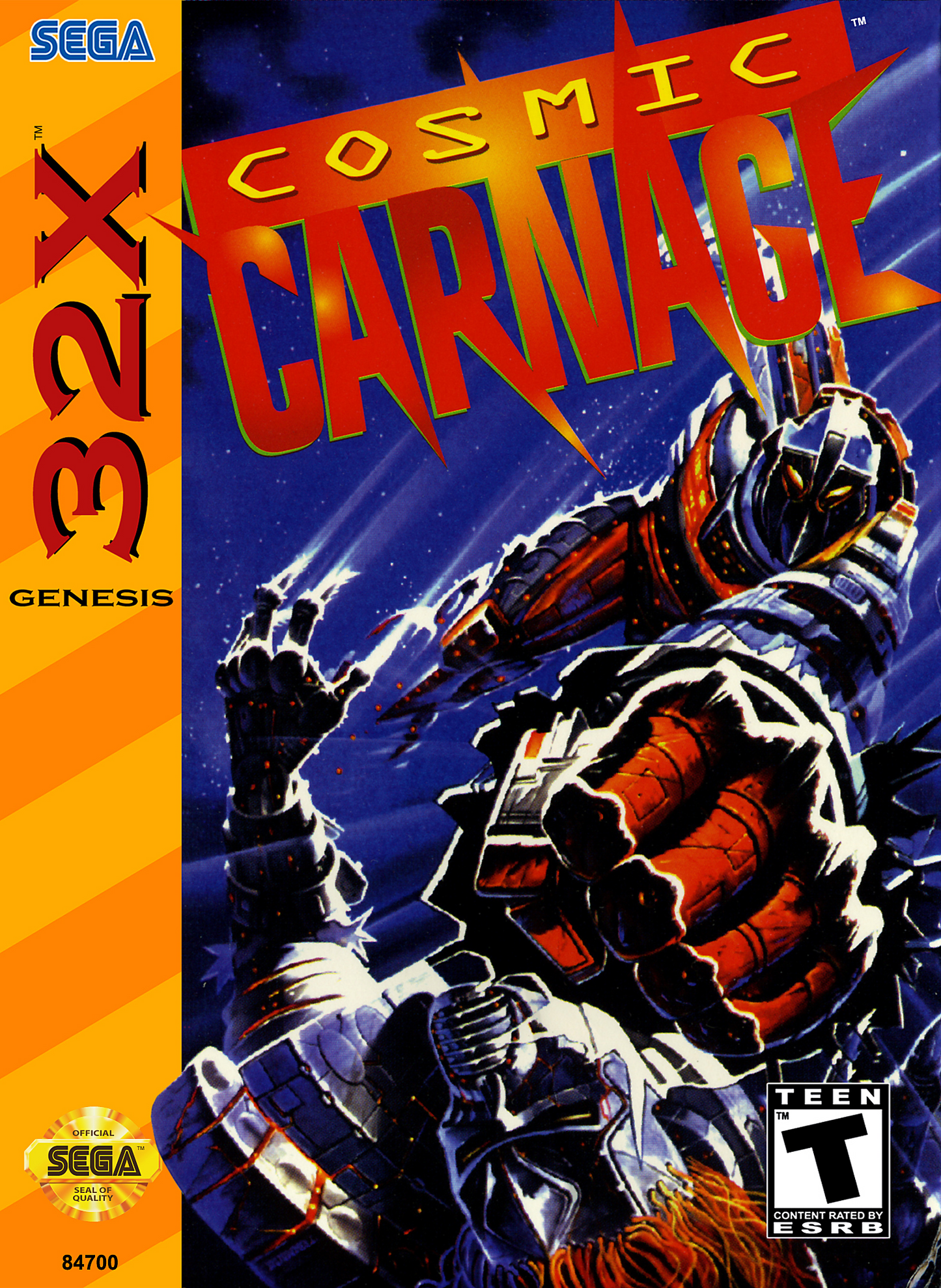 COSMIC CARNAGE  - 32X