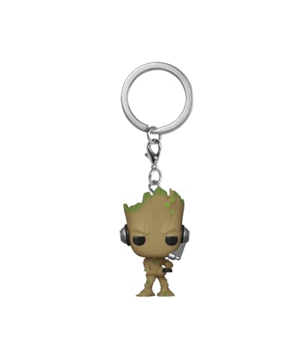 MARVEL: GROOT (GAMER) - POCKET POP! KEYCHAIN-EXCLUSIVE