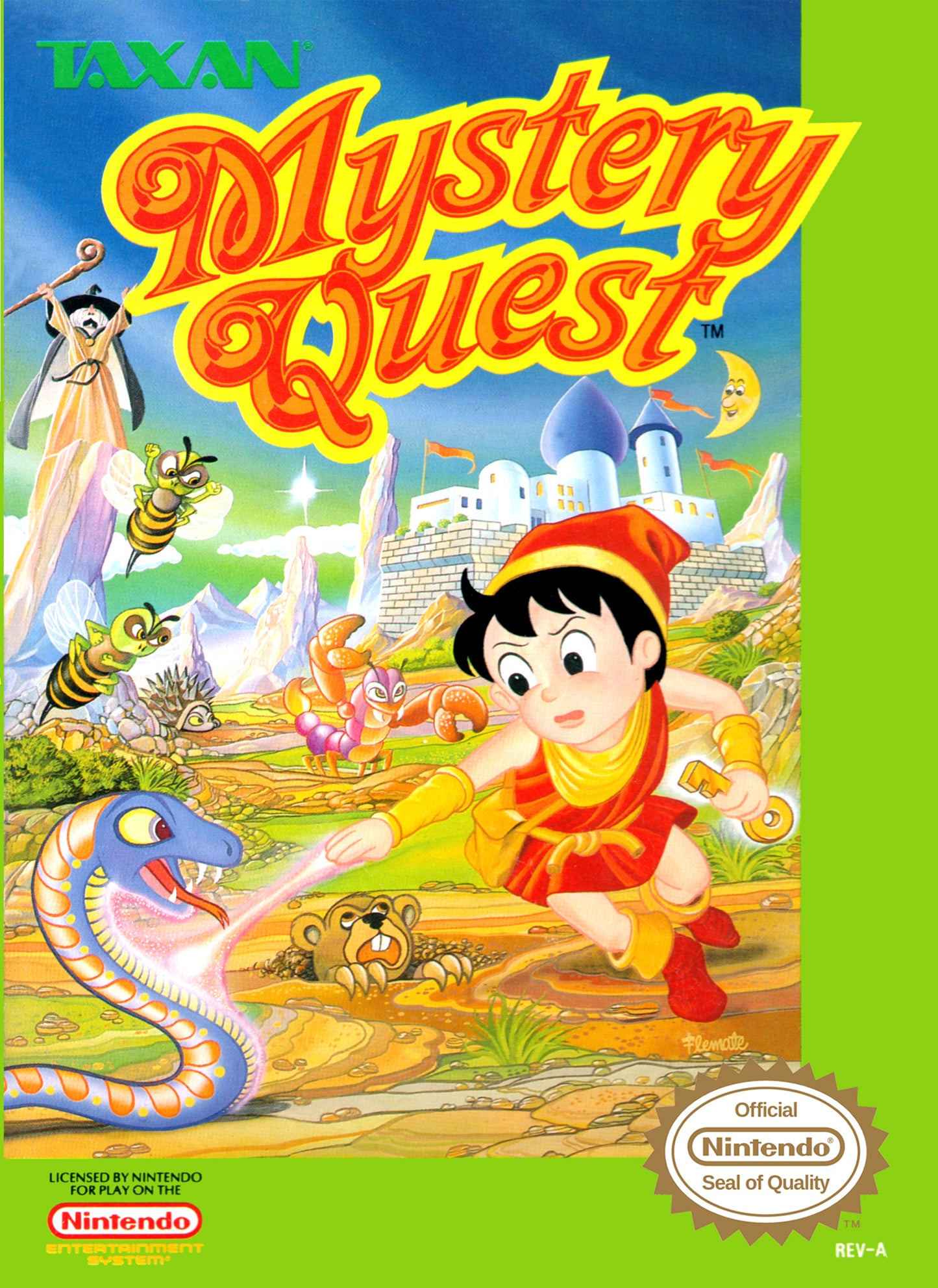 MYSTERY QUEST  - NES