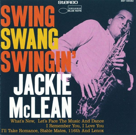 MCLEAN, JACKIE  - SWING, SWANG, SWINGIN'