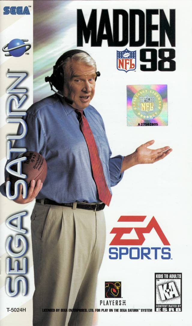 MADDEN NFL 98  - SATURN