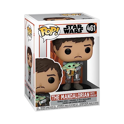 STAR WARS: MANDALORIAN WITH GROGU #461 - FUNKO POP!