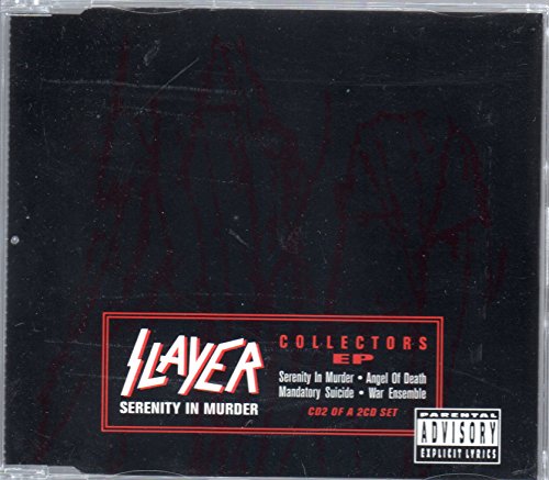 SLAYER - SERENITY IN MURDER (CDS)