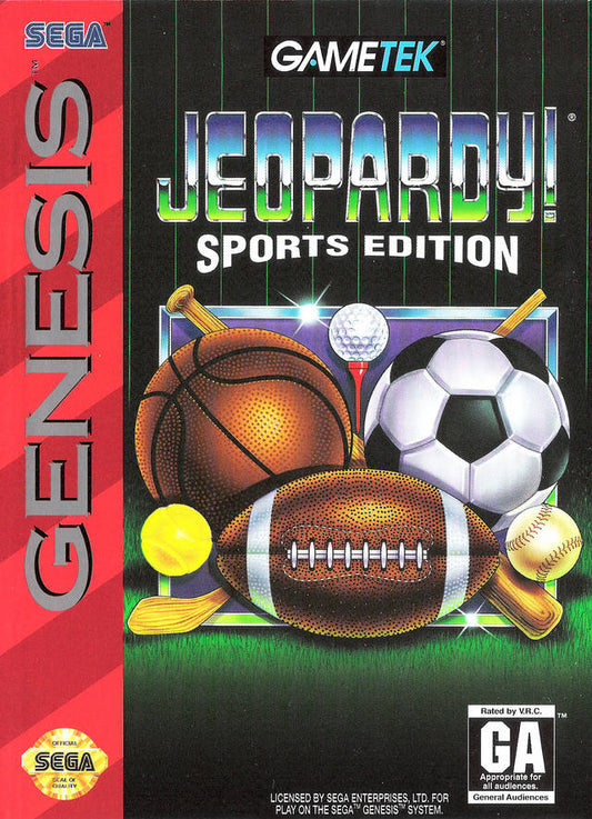 JEOPARDY: SPORTS EDITION  - GENESIS