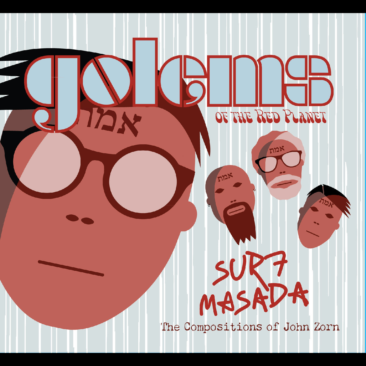GOLEMS OF THE RED PLANET - SURF MASADA (TRIBUTE TO JOHN ZORN)