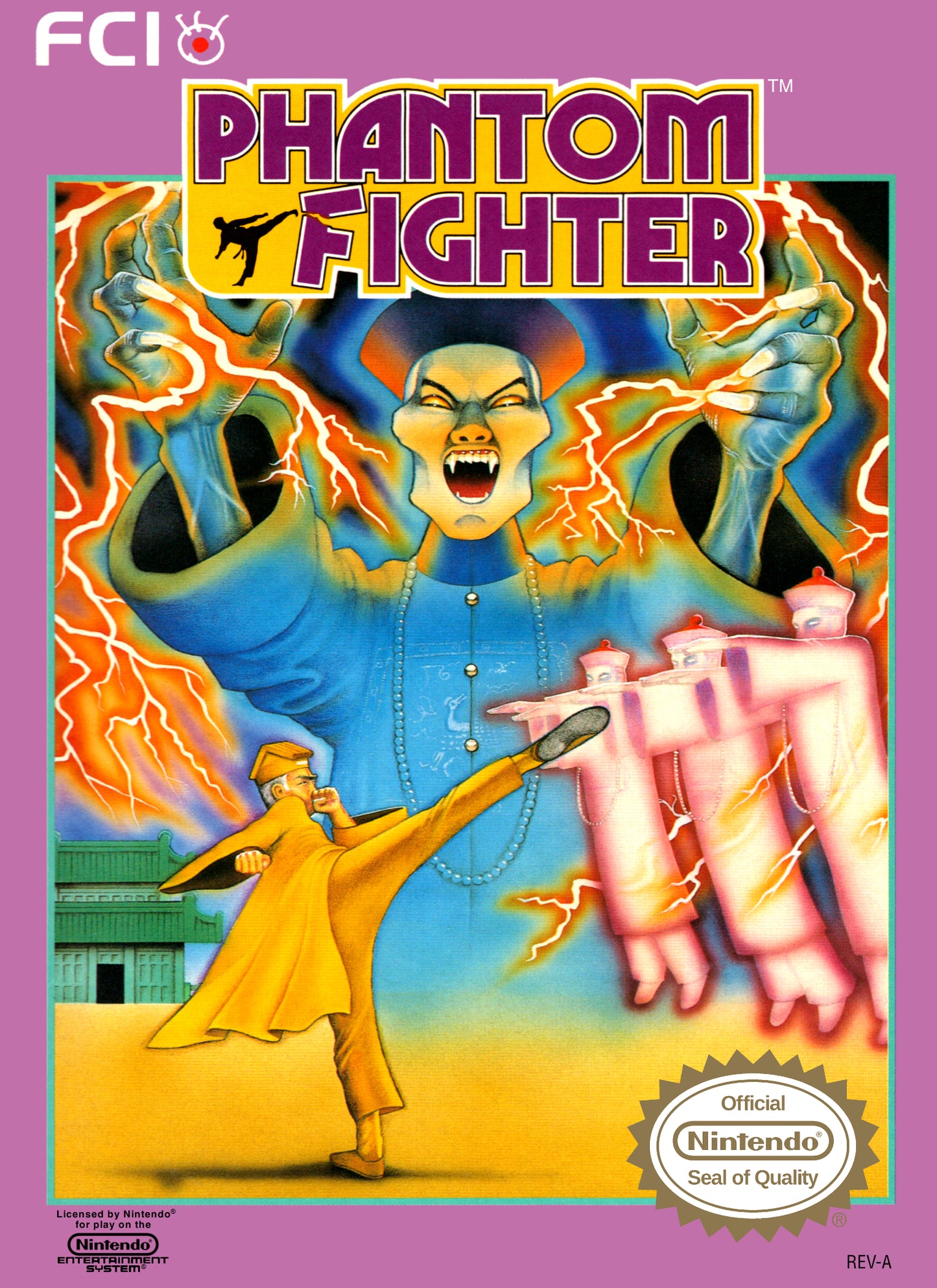 PHANTOM FIGHTER  - NES