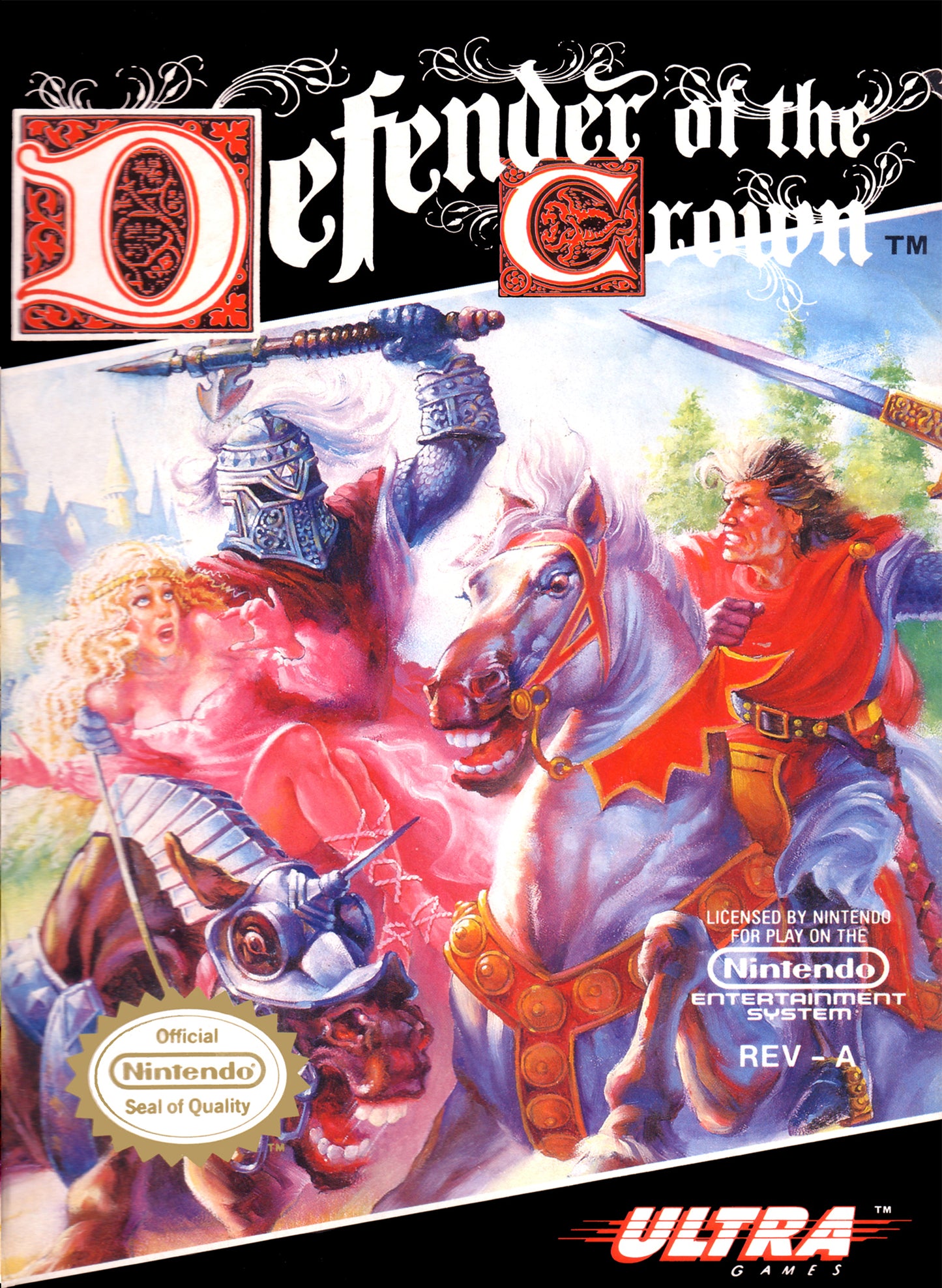 DEFENDER OF THE CROWN  - NES