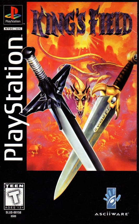 KING'S FIELD (LONGBOX)  - PS1