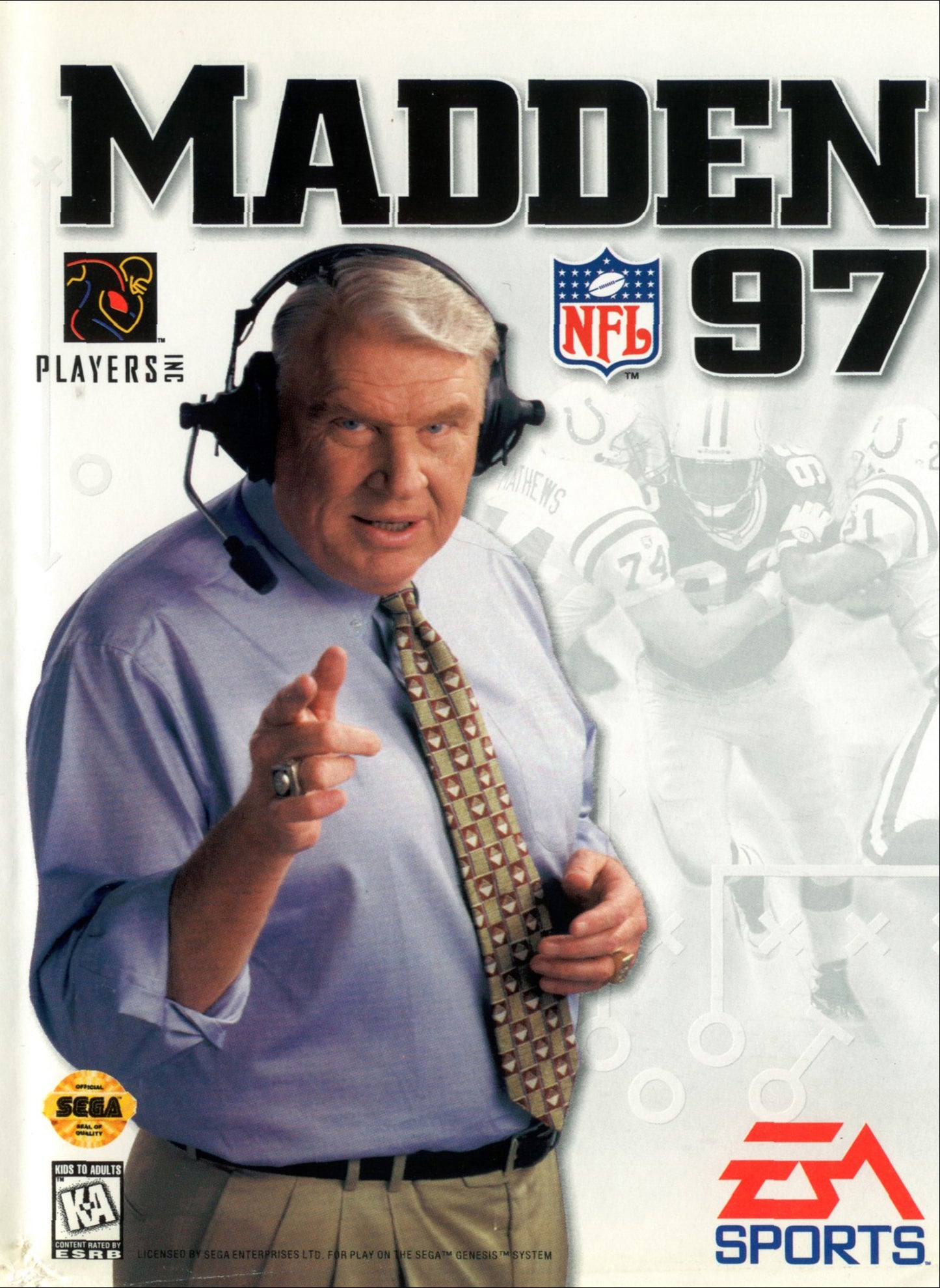 MADDEN NFL 97  - GENESIS