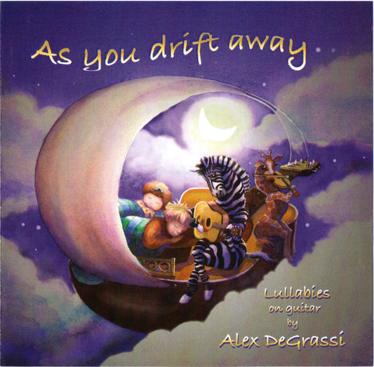 DE GRASSI, ALEX  - AS YOU DRIFT AWAY (LULLABIES)