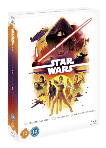 STAR WARS TRILOGY: EPISODES VII, VIII AND IX [REGION FREE] [BLU-RAY]