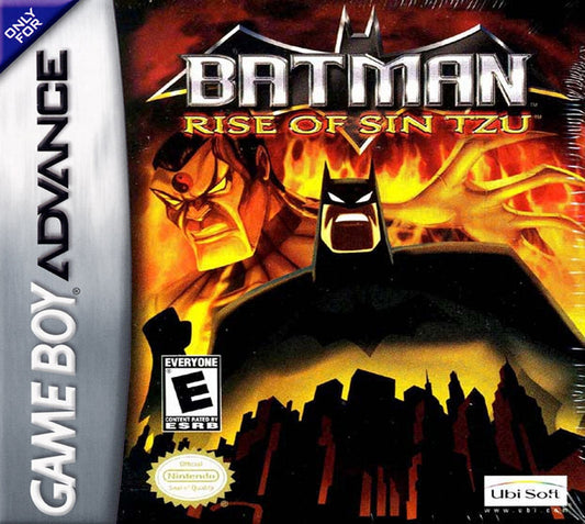 BATMAN: RISE OF SIN TSU  - GBA  (CARTRIDGE ONLY)