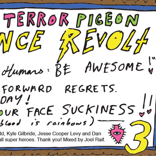 TERROR PIGEON DANCE REVOLT, THE - THREE INCHES OF MUSIC SERIES