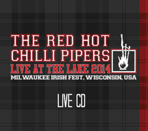RED HOT CHILLI PIPERS - LIVE AT THE LAKE 2014 [CD]