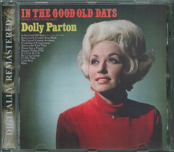 PARTON, DOLLY  - IN THE GOOD OLD DAYS