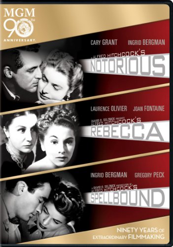HITCHCOCK, ALFRED - DVD-MGM 90TH ANNIVERSARY-TRIPLE FEATURE