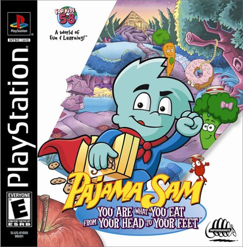 PAJAMA SAM: YOU ARE WHAT YOU EAT FROM YO  - PS1