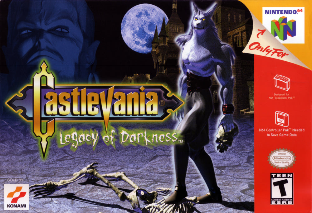 CASTLEVANIA: LEGACY OF DARKNESS  - N64