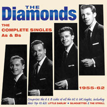 DIAMONDS - COMPLETE SINGLES AS & BS 1955-62 [CD]