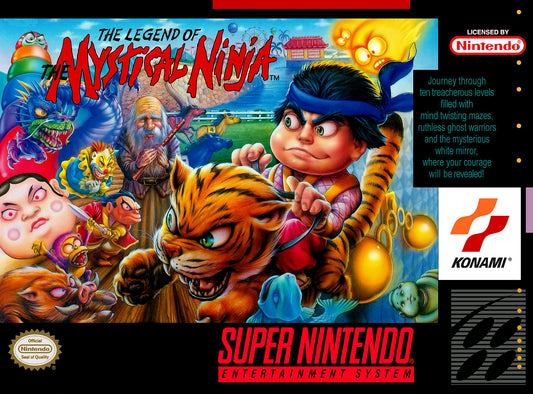 LEGEND OF THE MYSTICAL NINJA  - SNES