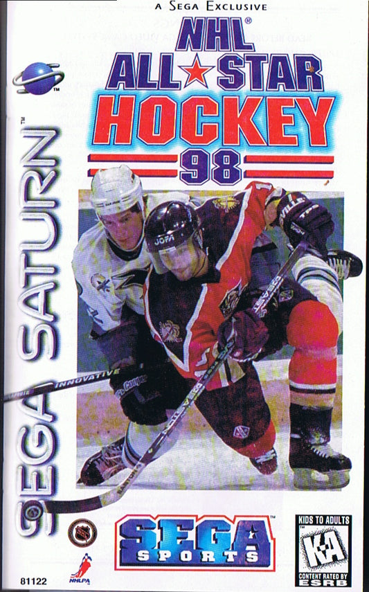 NHL ALL-STAR HOCKEY 98  - SATURN