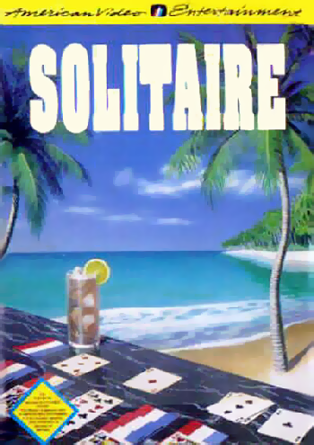 SOLITAIRE  - NES (W/BOX & MANUAL)