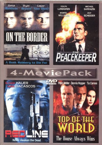 ON THE BORDER/PEACEKEEPER/REDLINE/TOP OF - DVD-4 MOVIE PACK