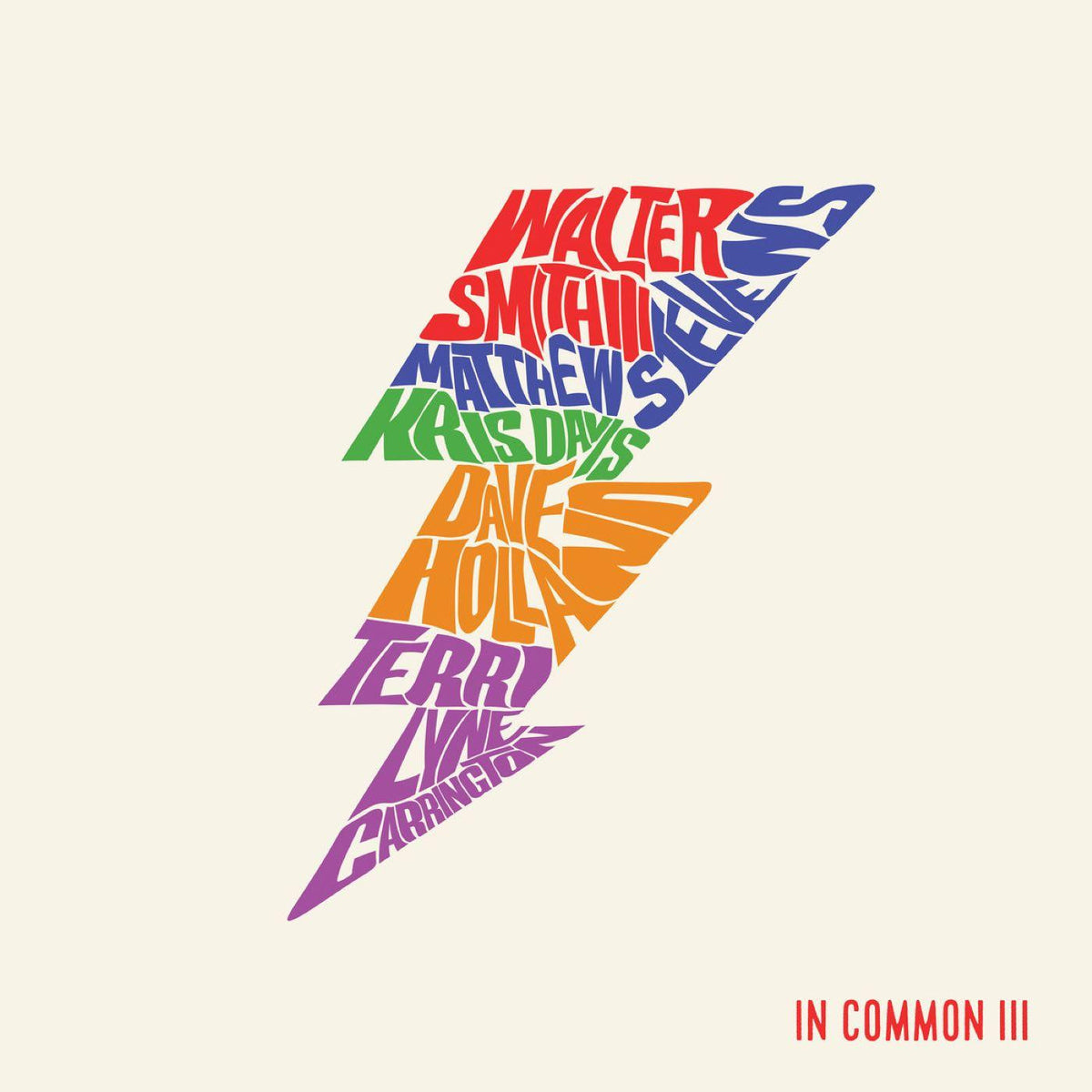 SMITH III, WALTER, MATTHEW STEVENS, KRIS DAVIS, DAVE HOLLAND & TERRI LYNE CARRINGTON - IN COMMON III