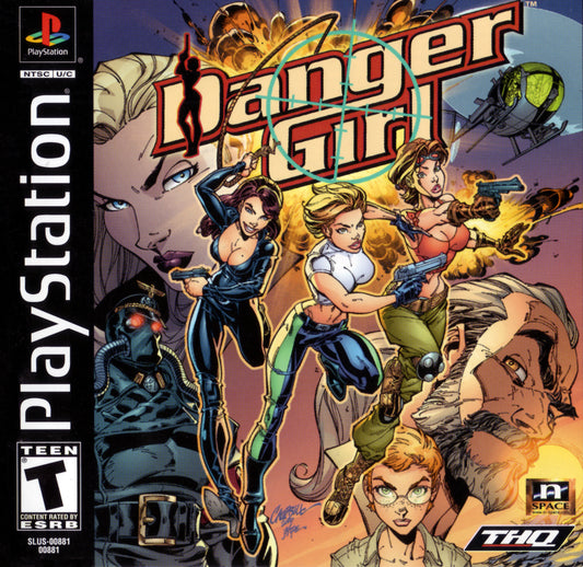 DANGER GIRL  - PS1