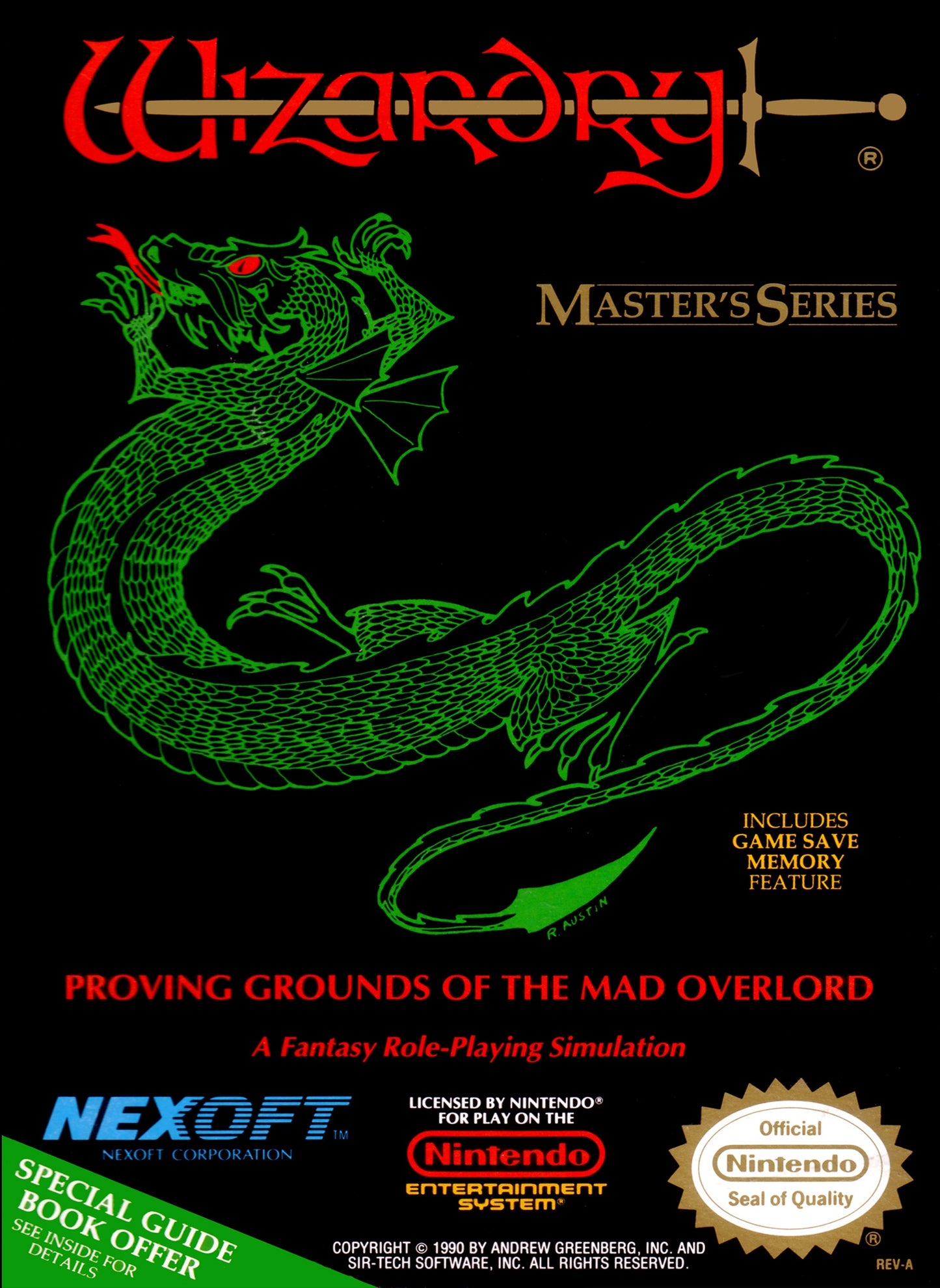 WIZARDRY: PROVING GROUNDS OF THE MAD OVE  - NES