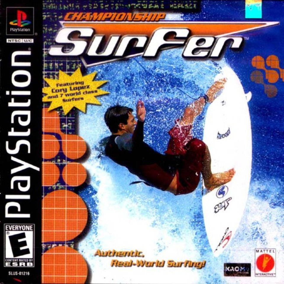 CHAMPIONSHIP SURFER  - PS1