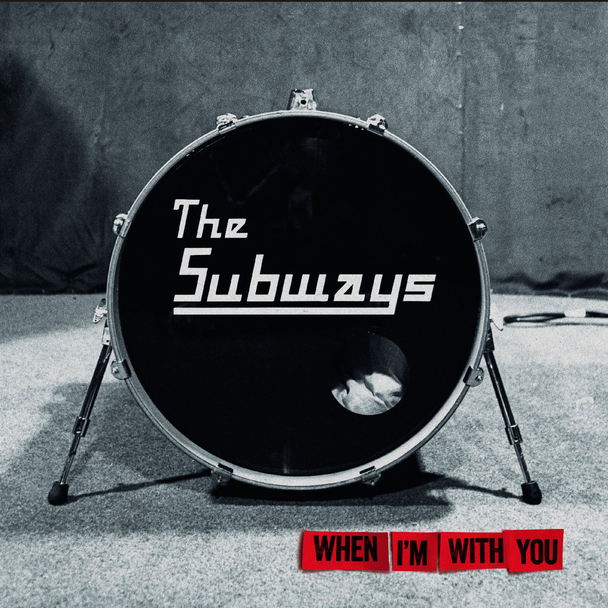 SUBWAYS, THE - WHEN I'M WITH YOU (TRANSPARENT RED VINYL)