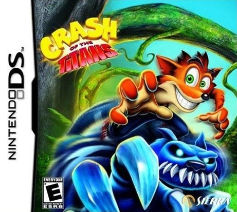 CRASH OF THE TITANS (CARTRIDGE ONLY)  - DS