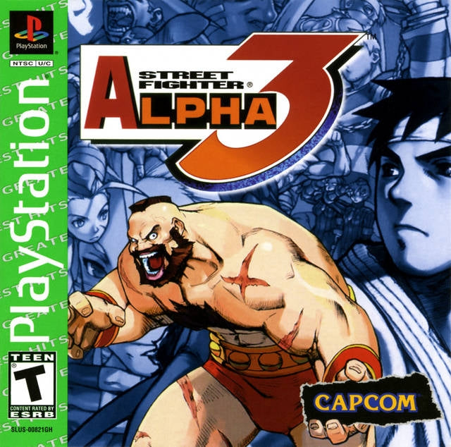STREET FIGHTER ALPHA 3 (GR HITS EDITION)  - PS1