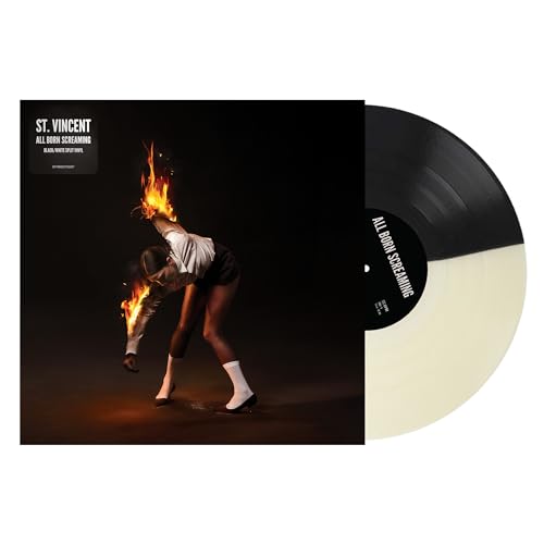 ST VINCENT - ALL BORN SCREAMING - BLUE & WHITE COLORED VINYL