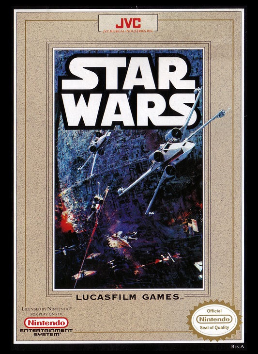 STAR WARS  - NES (W/BOX & MANUAL)