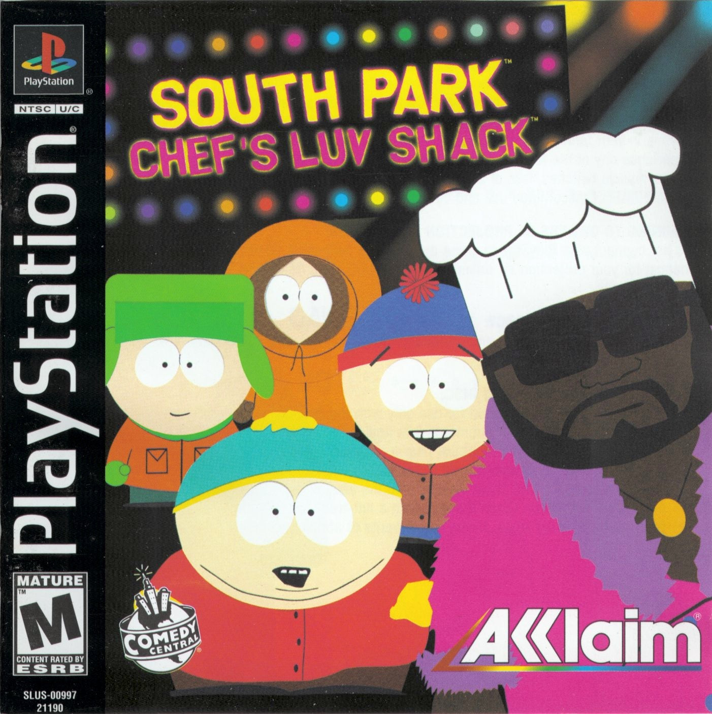 SOUTH PARK: CHEF'S LUV SHACK  - PS1