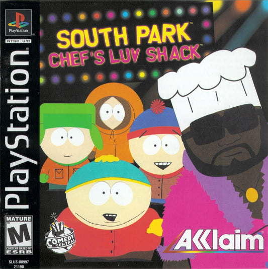 SOUTH PARK: CHEF'S LUV SHACK  - PS1