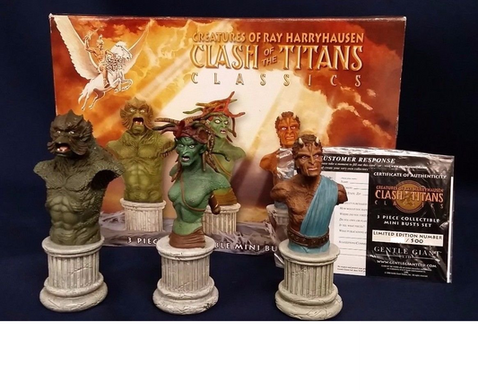 CLASH OF THE TITANS: 3 MINI BUST - GENTLE GIANT-331/500