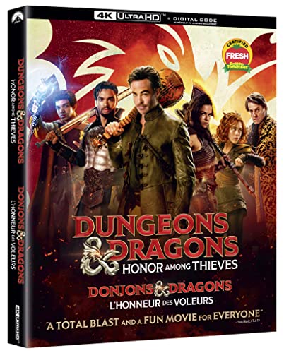 DUNGEONS & DRAGONS: HONOR AMONG THIEVES  - BLU-4K-INC. BLU COPY