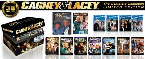 CAGNEY & LACEY  COMPLETE 38 DVD COLLECTION (LIMITED EDITION)