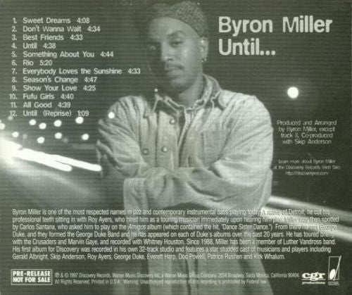 MILLER, BYRON  - UNTIL...
