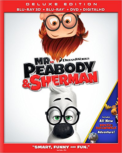 MR. PEABODY & SHERMAN (DELUXE) [BLU-RAY 3D + BLU-RAY + DVD + DIGITAL COPY] (BILINGUAL)