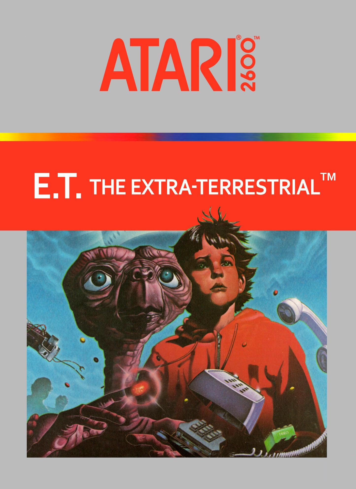 E.T. THE EXTRA-TERRESTRIAL  - ATARI2600