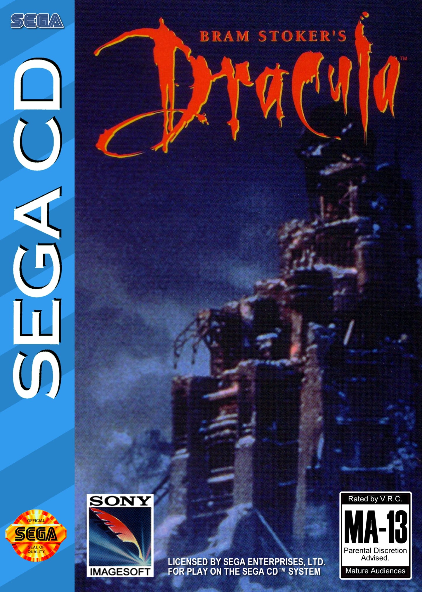BRAM STOKER'S DRACULA  - SEGACD