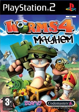 WORMS 4: MAYHEM  - PS2