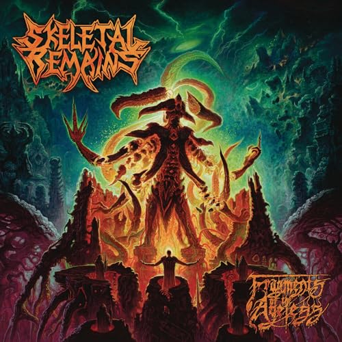 SKELETAL REMAINS - FRAGMENTS OF THE AGELESS (LTD. GATEFOLD OPAQUE SPRING GREEN LP)